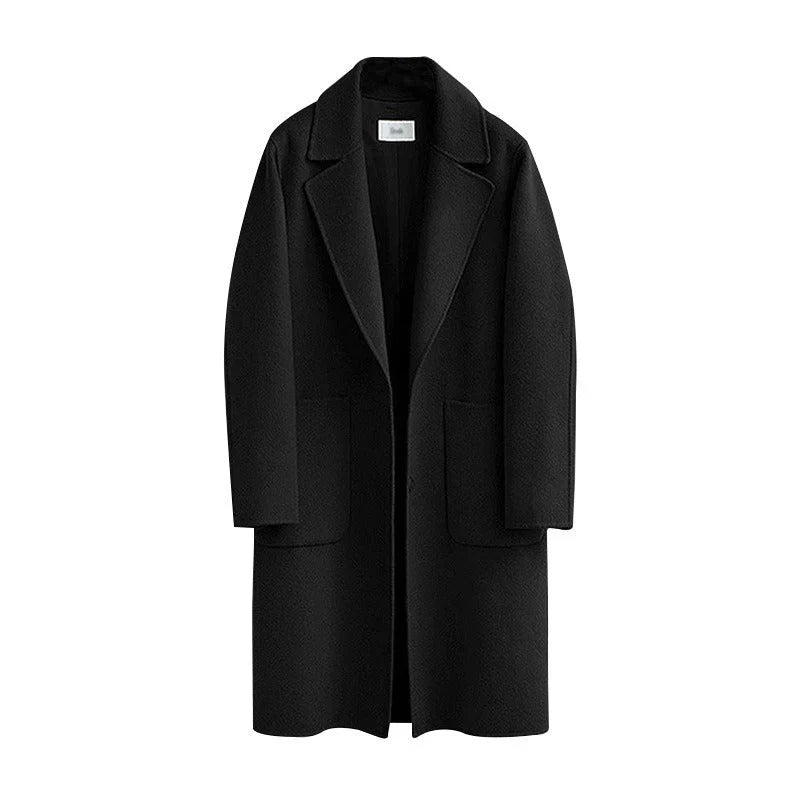 Thick long wool coat - Inge