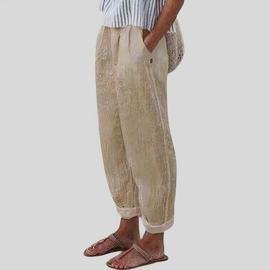 Linen pants for women - Isidora