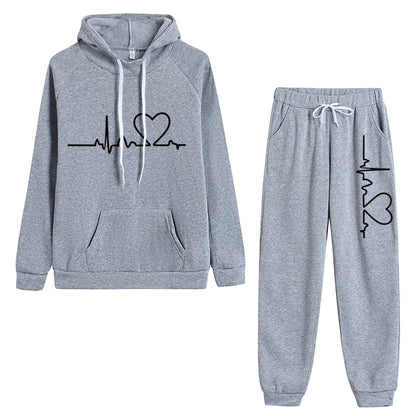 Jess | Sweatshirts With Hoodie And Pants For Women Isla