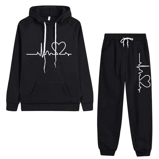 Jess | Sweatshirts With Hoodie And Pants For Women Isla