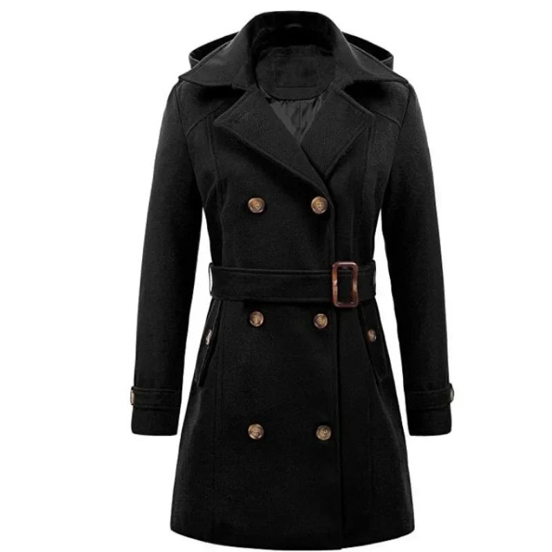 Elegant winter coat for women - Ivone