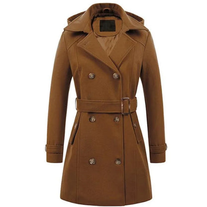 Elegant winter coat for women - Ivone