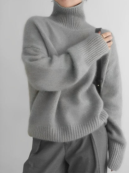 Zadie - cashmere turtleneck sweater