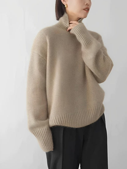 Zadie - cashmere turtleneck sweater