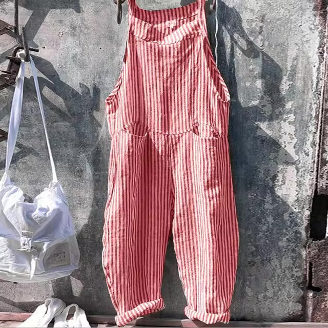 Inka - Striped Elegant Jumpsuit