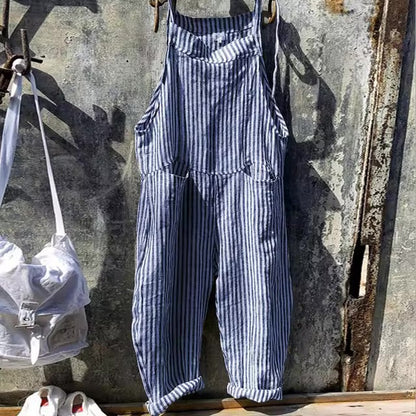 Inka - Striped Elegant Jumpsuit