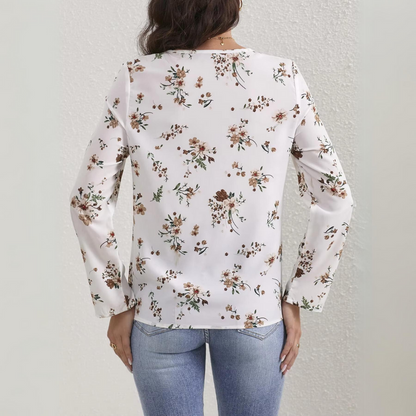 Isolde - Casual Floral Blouse