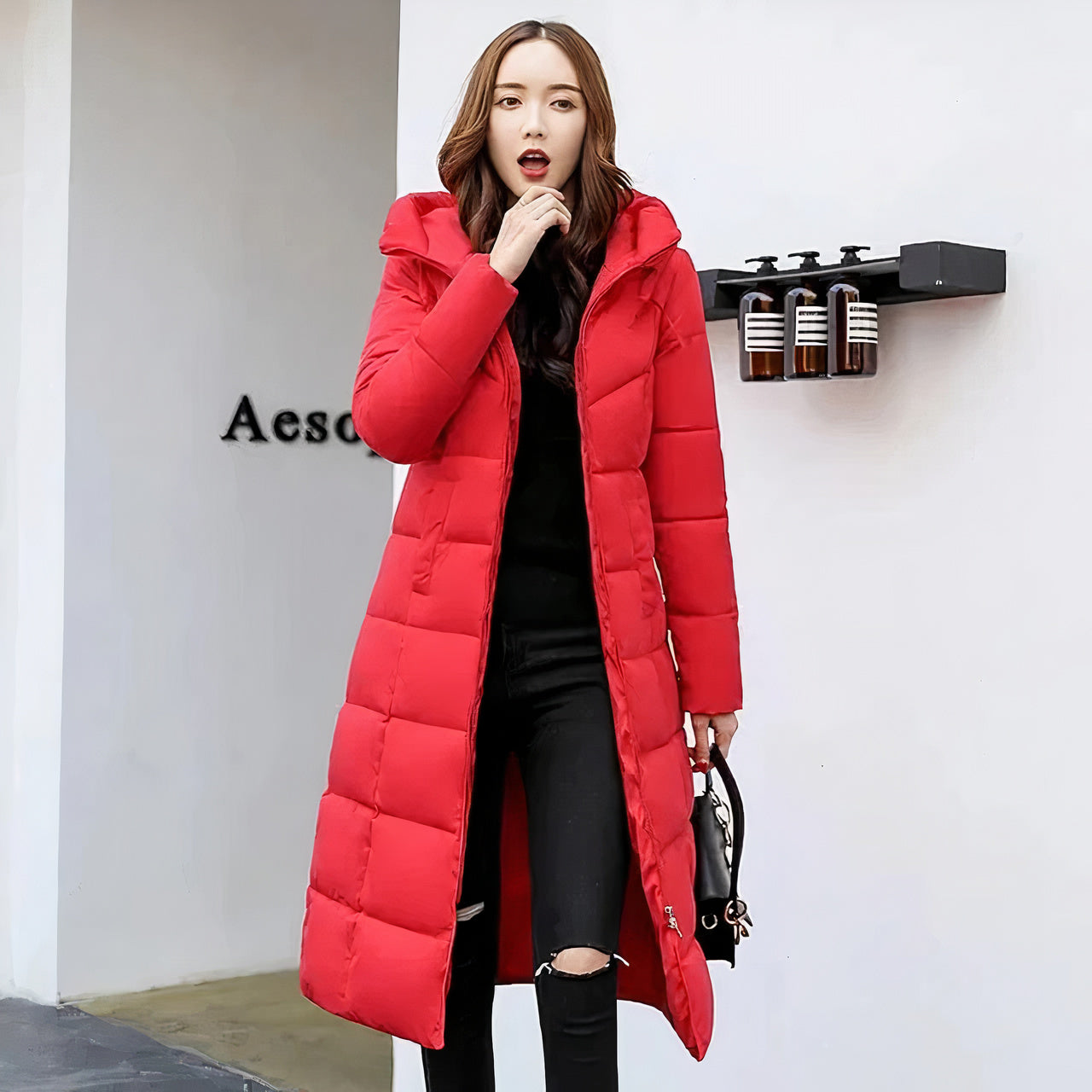 Chic windproof winter jacket - Ivy