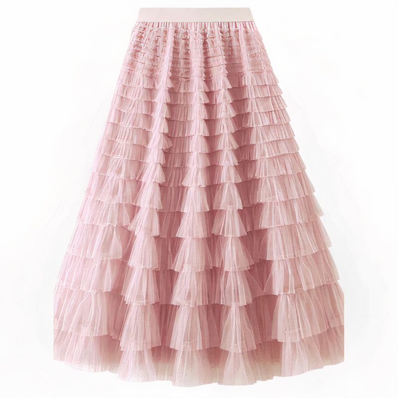 Elegant layered skirt - Jayna