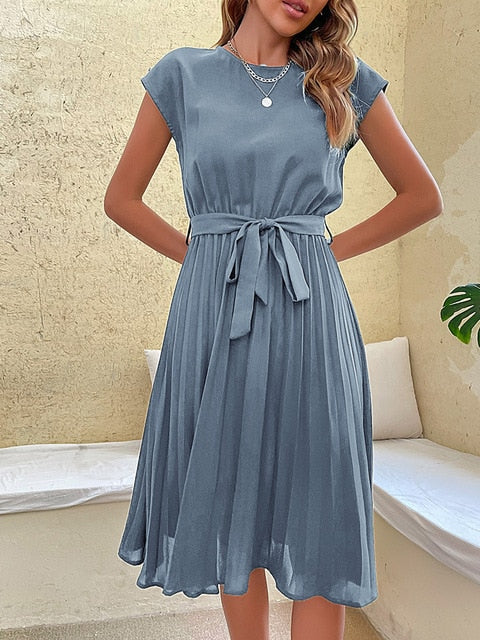 Jelica | Elegant summer dress in blue