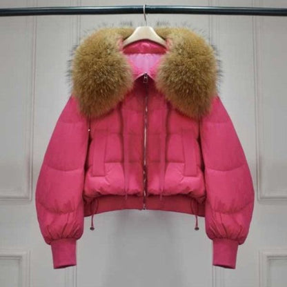 Thick women's puffer jacket for winter - Joyce