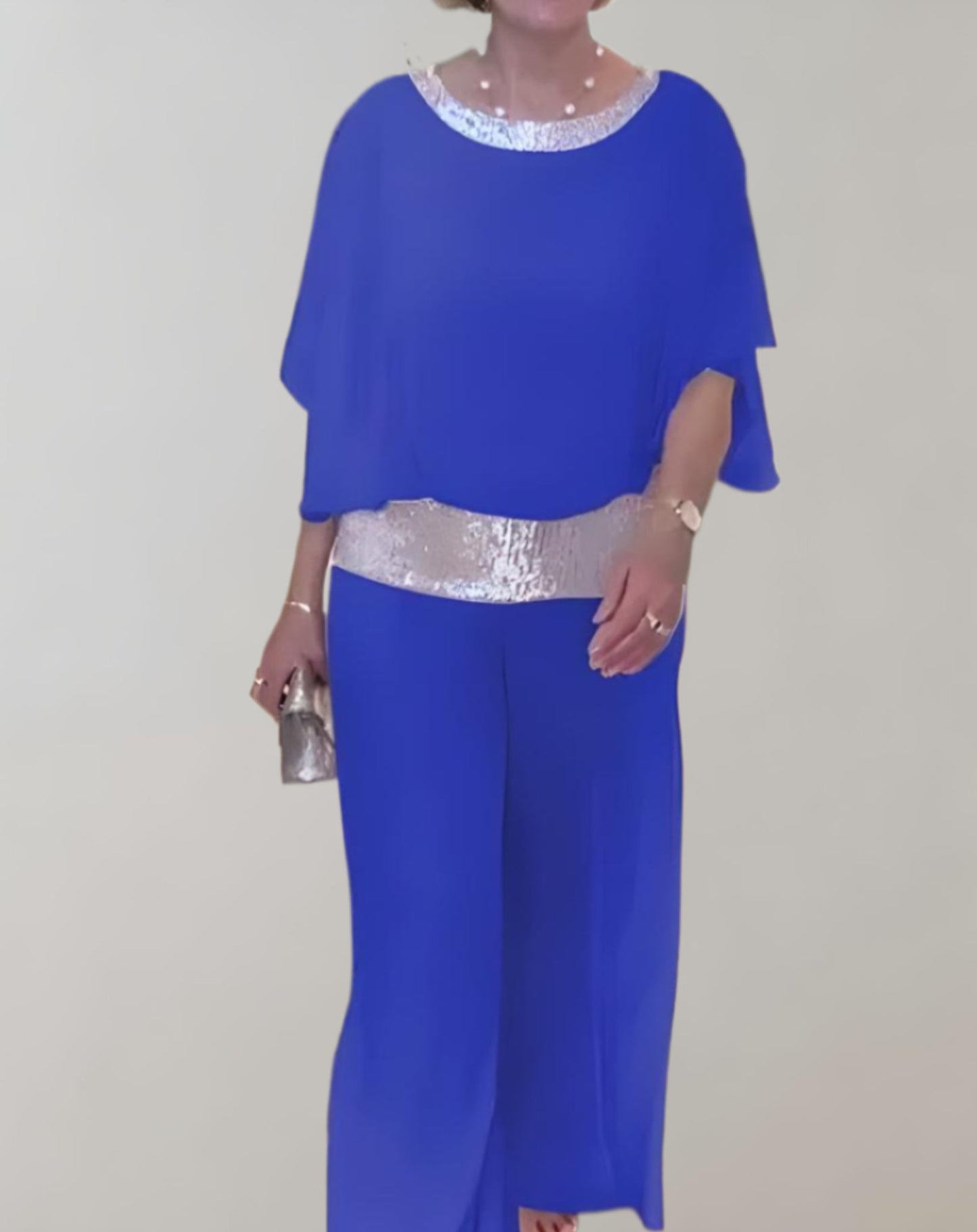 Stylish blouse and trouser set for women - Arlin