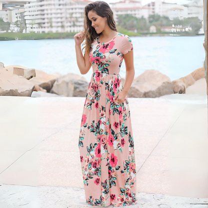 Jenna - Elegant Floral Dress