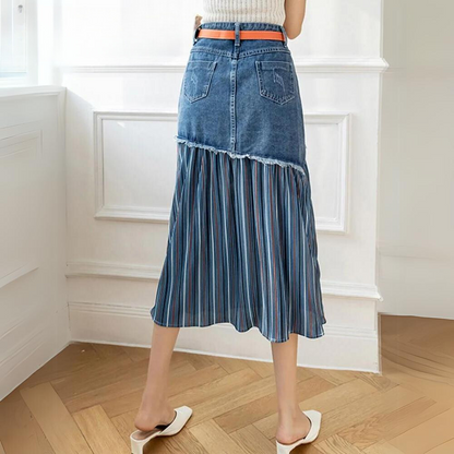 Joana - Elegant Denim Skirt