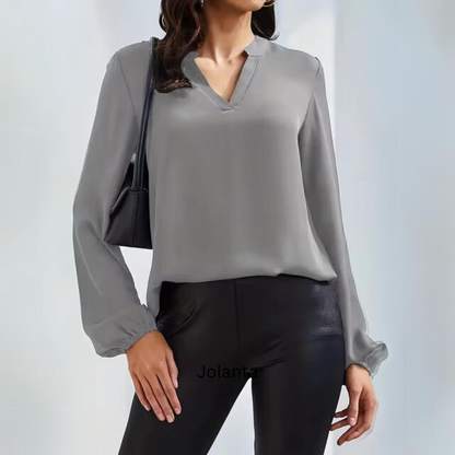 Jolanta - Elegant Women's Shirt Tops