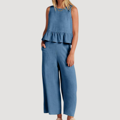 Journey - Women's Cotton Set Top and Pants