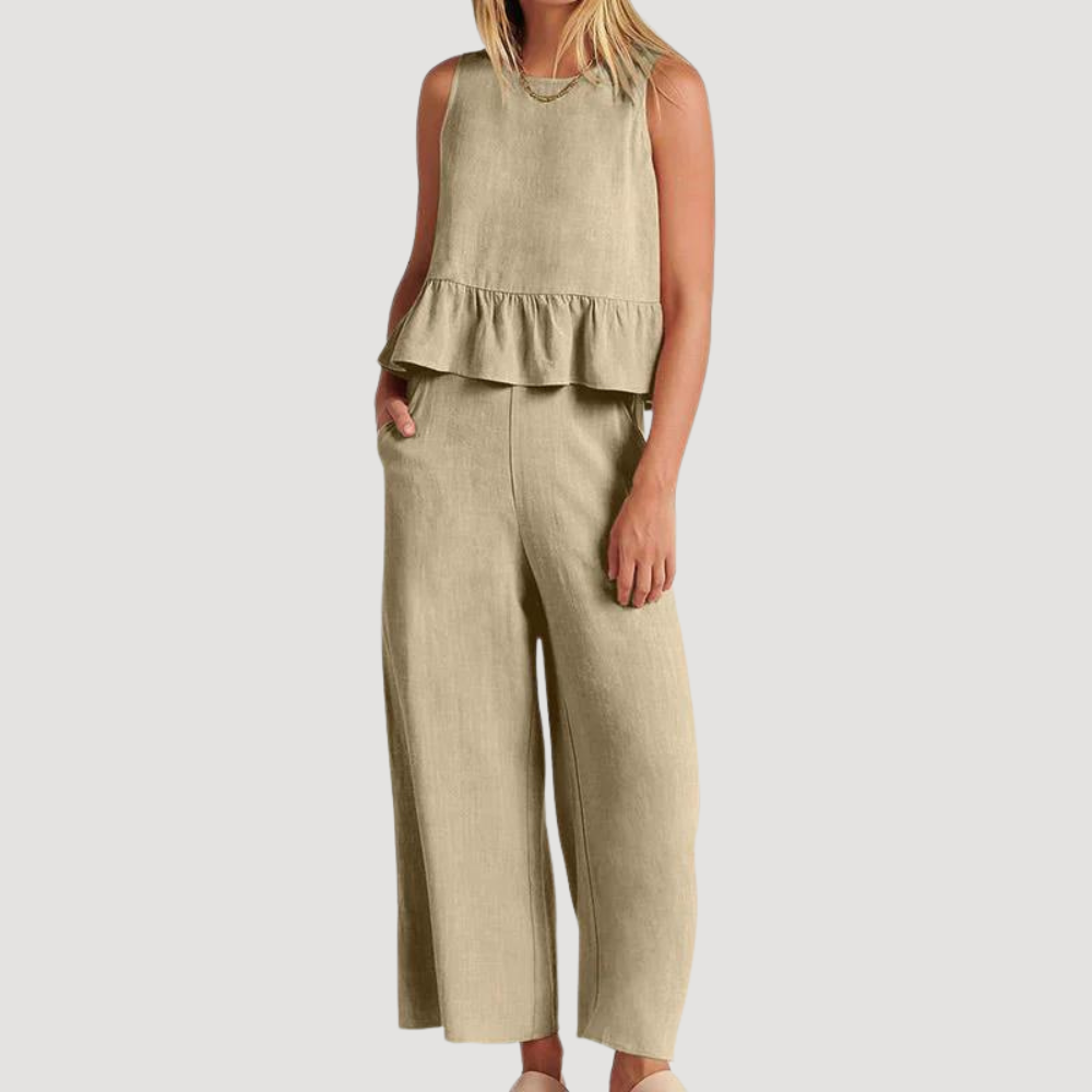 Journey - Women's Cotton Set Top and Pants