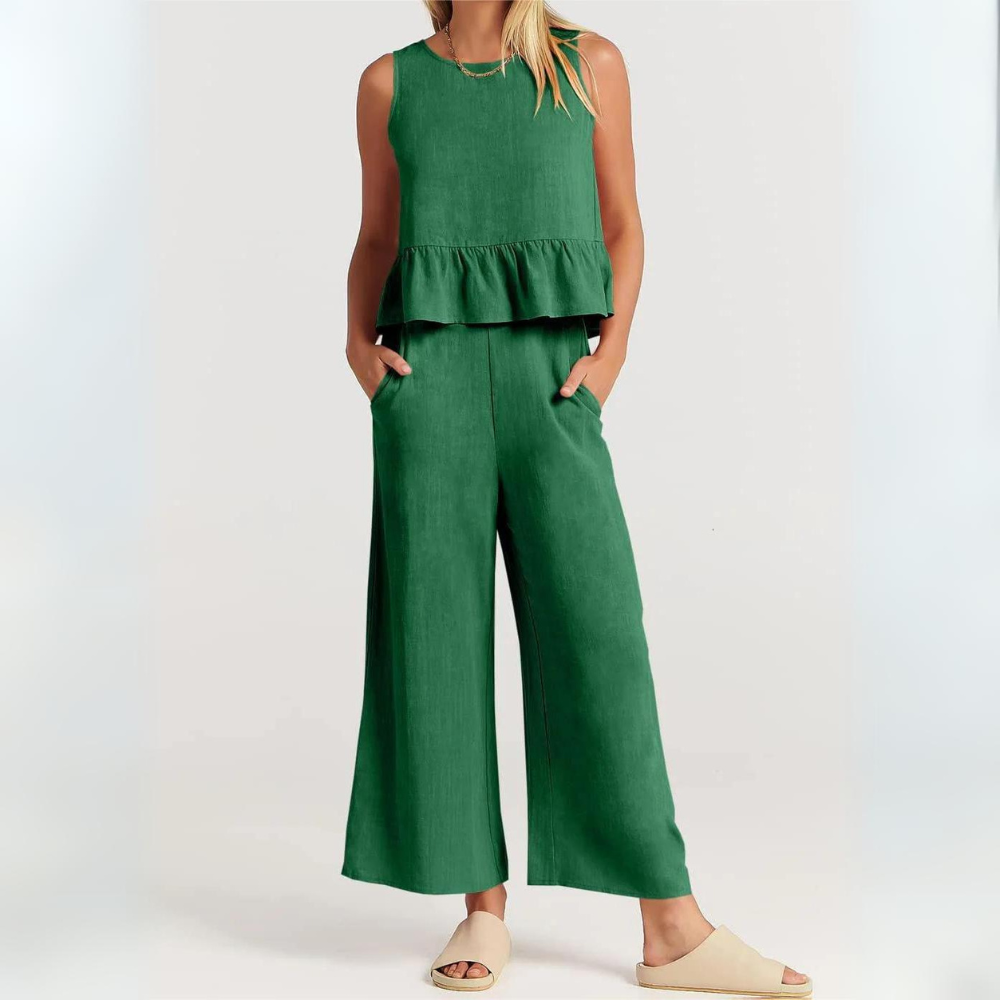 Journey - Women's Cotton Set Top and Pants