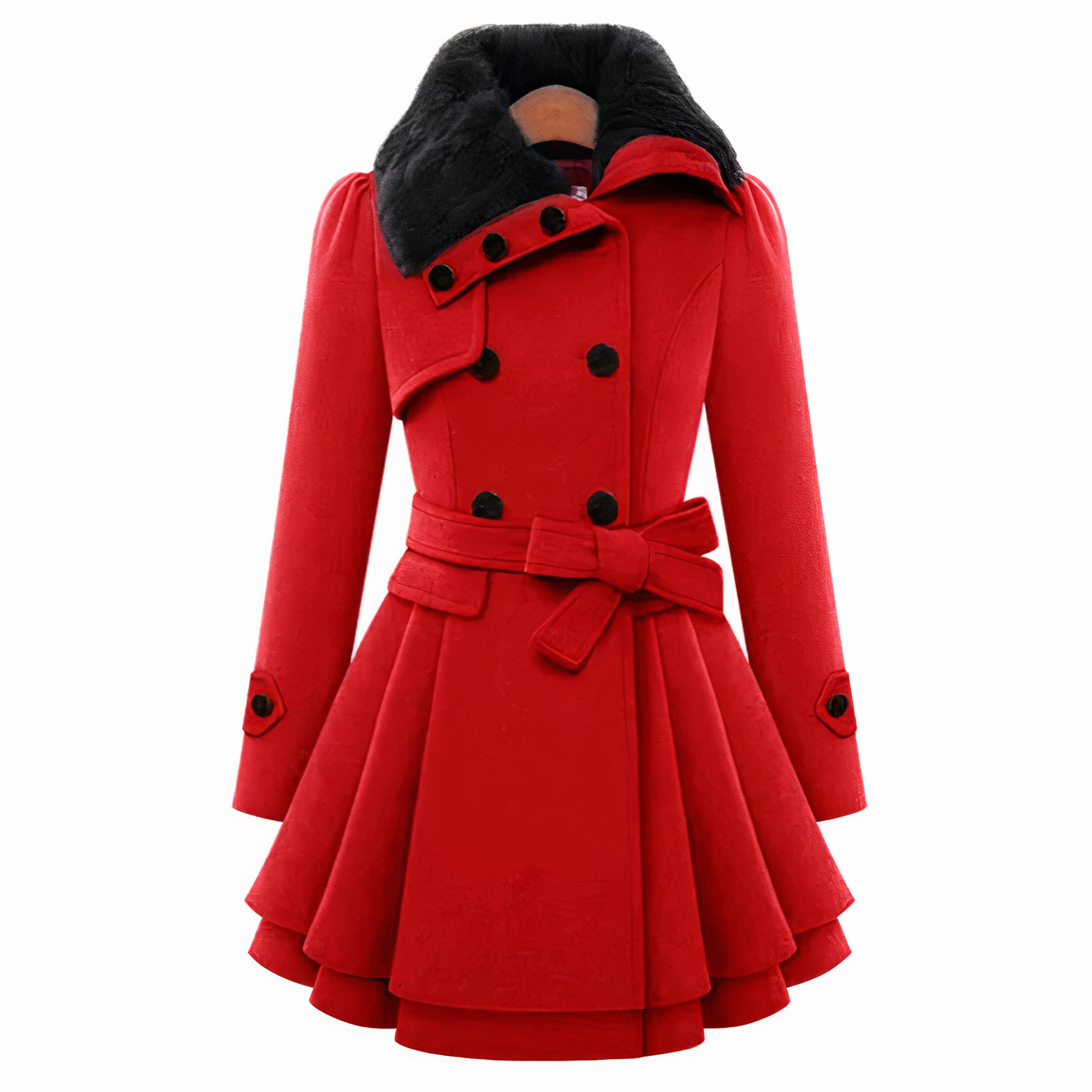 Double-breasted trench coat for women - Kamari