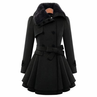 Double-breasted trench coat for women - Kamari