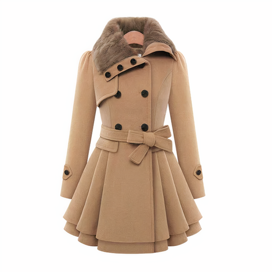 Double-breasted trench coat for women - Kamari