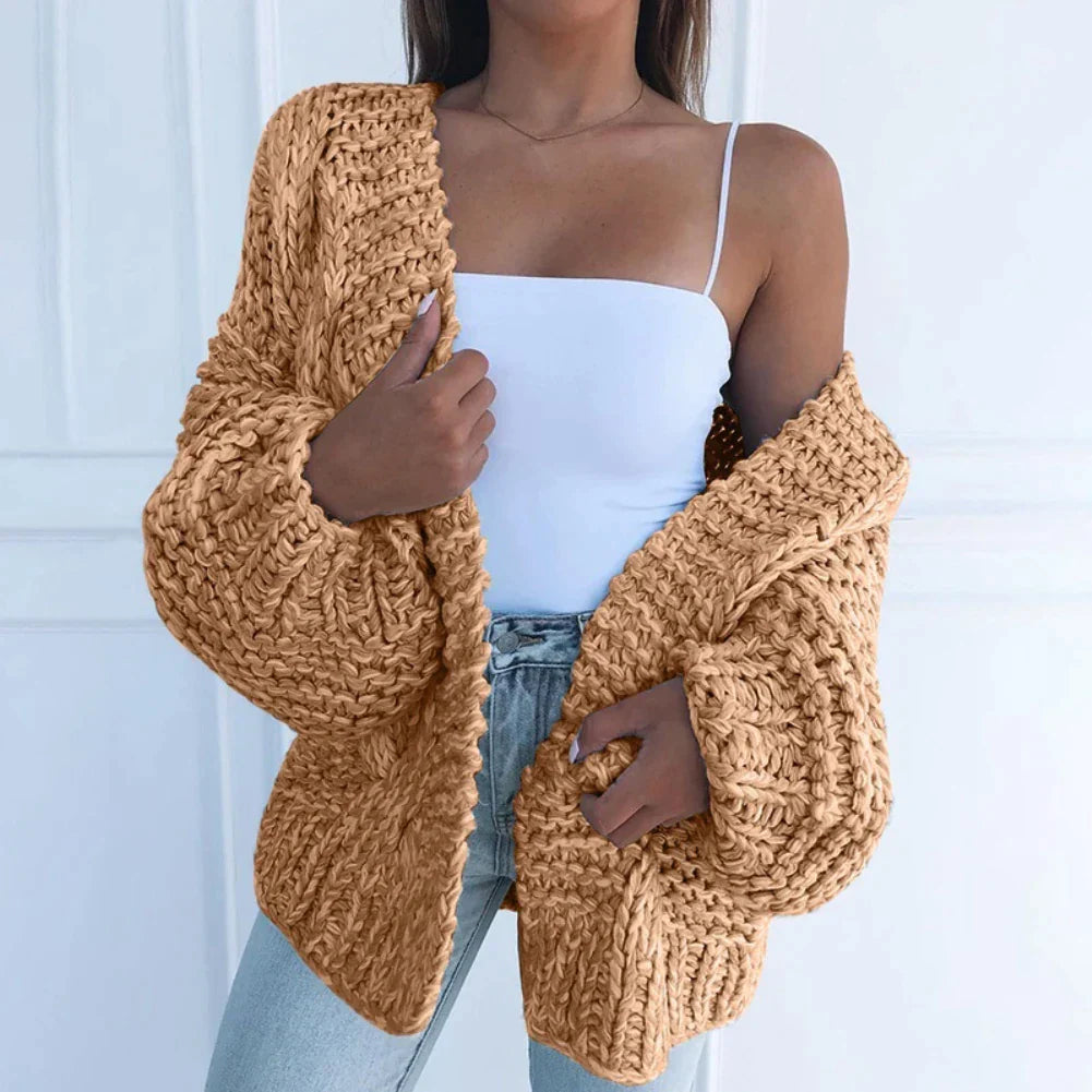 Chunky knit cardigan - Kira