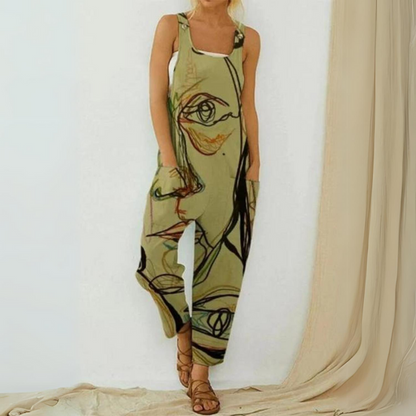 Katia - Elegant Colourful Jumpsuit