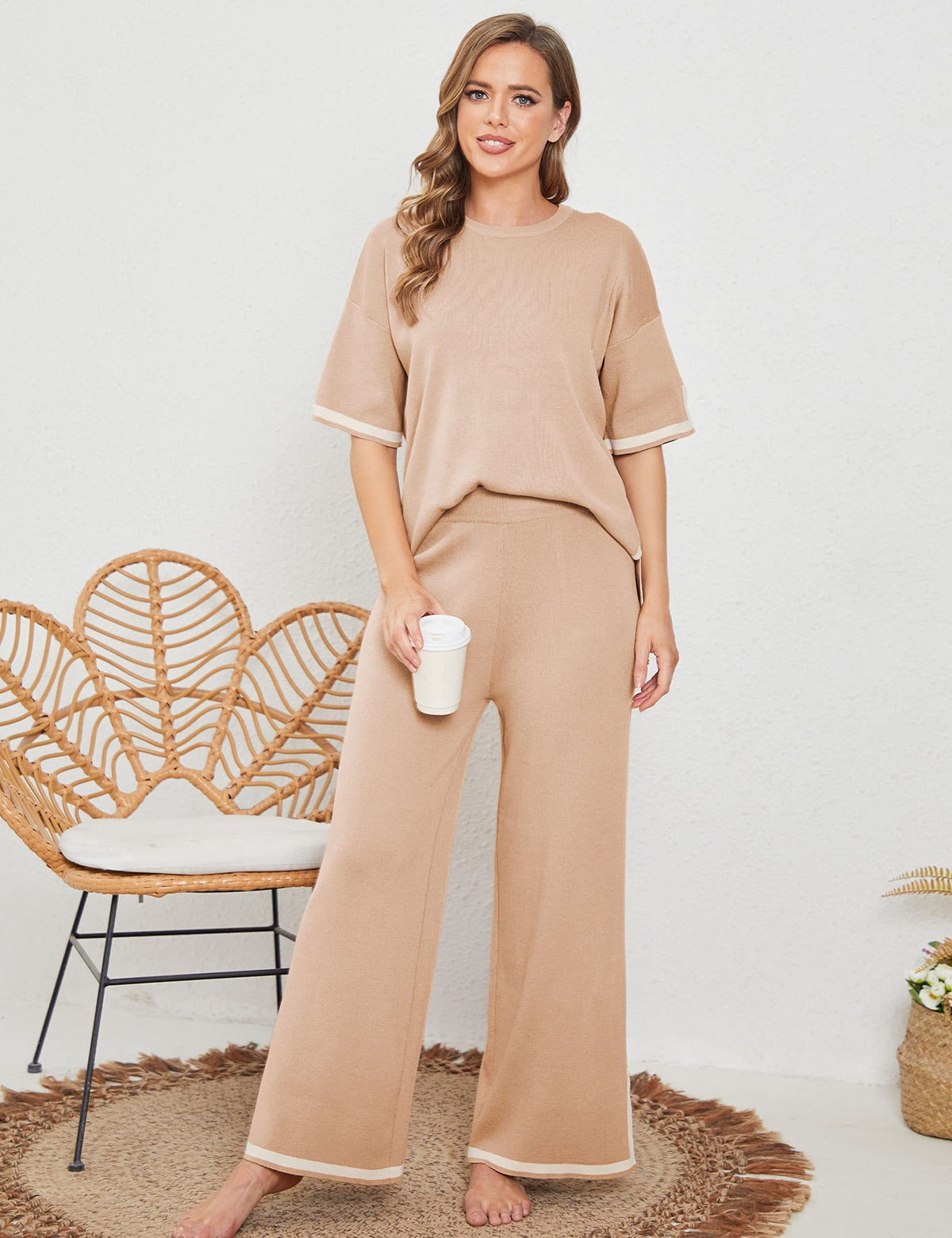 Jess-Mode | Matching T-Shirt & Pants Loungewear Set