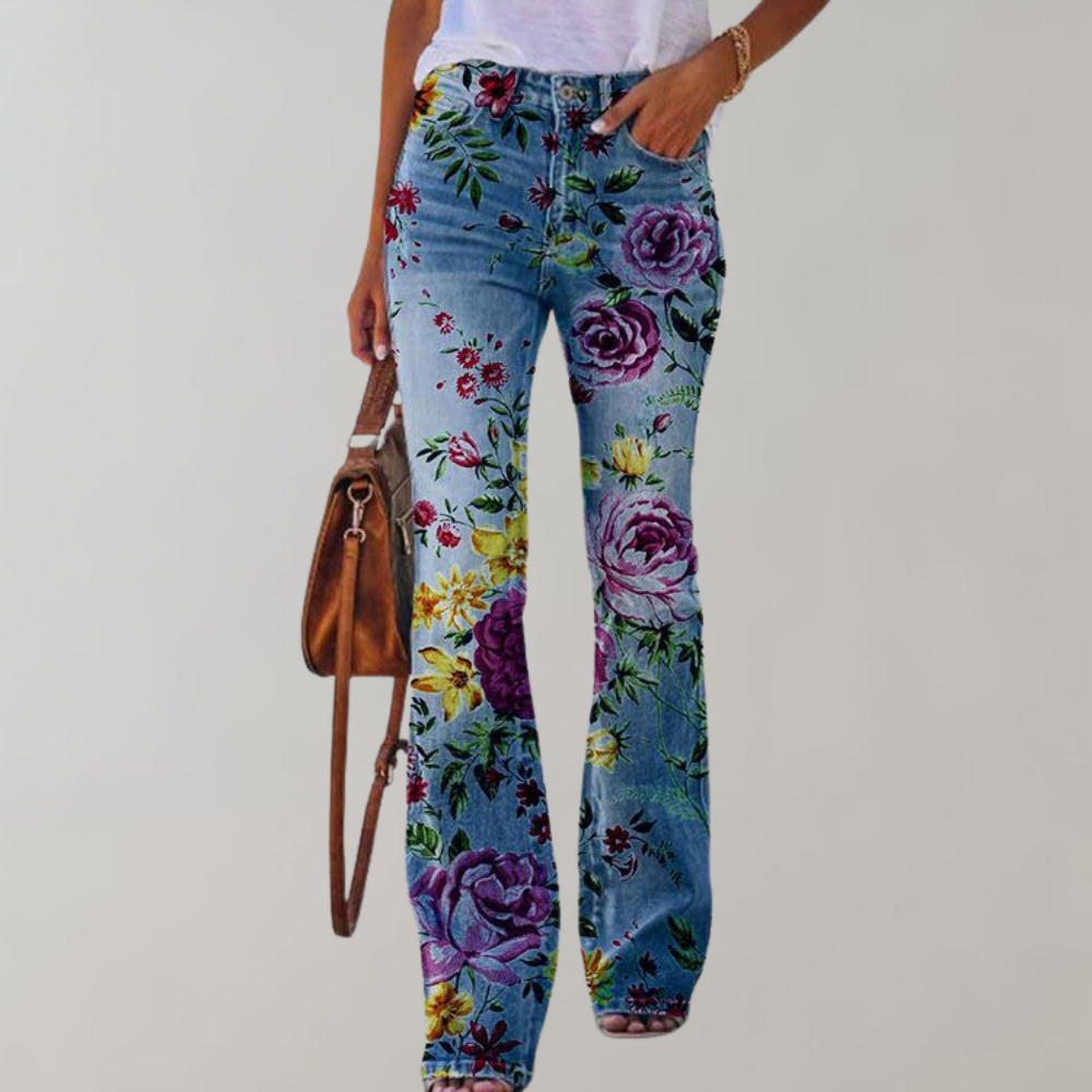 Kjellfrid - Flare pants for ladies