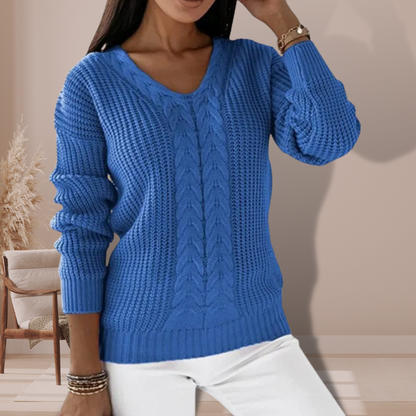 Women's winter warm knit sweater