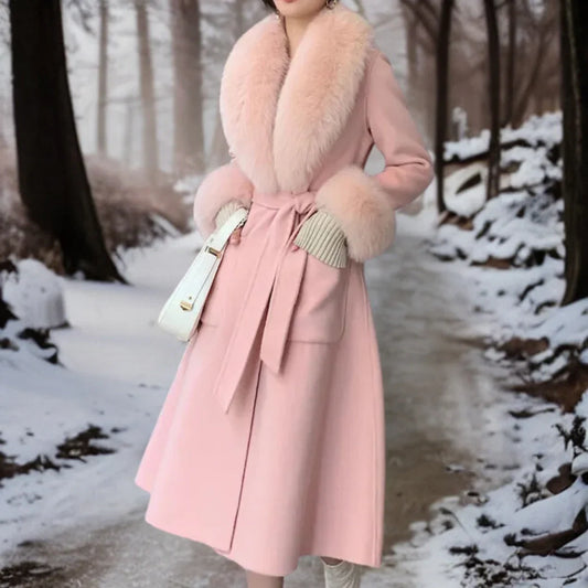 Elegant warm winter coat - Liane