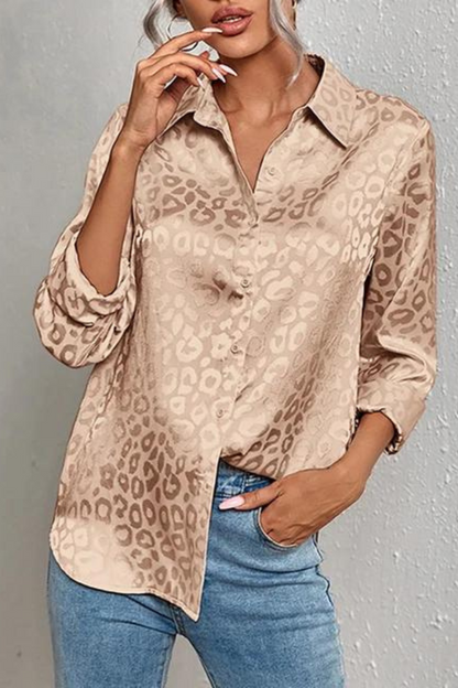 Lilac - Silk Eyelet Blouse