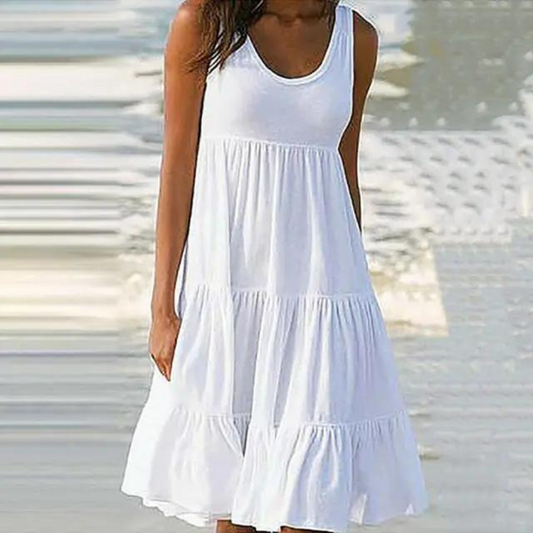 Lina - Cotton beach dress