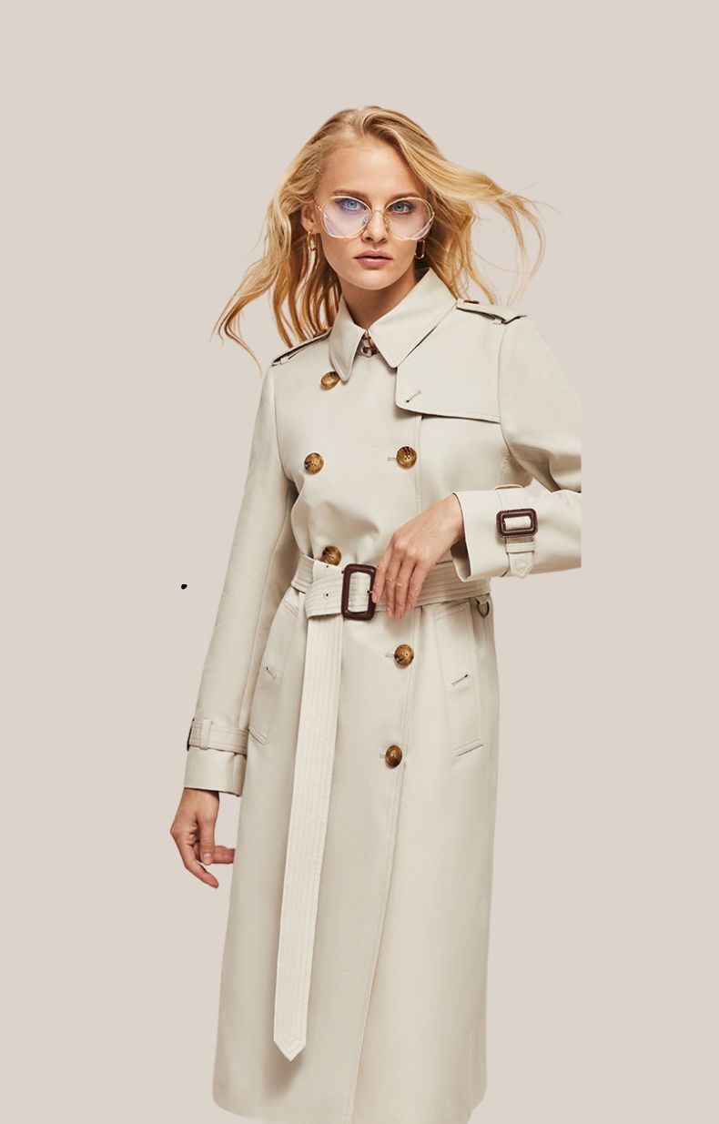 Women's casual trench coat for winter - Liva