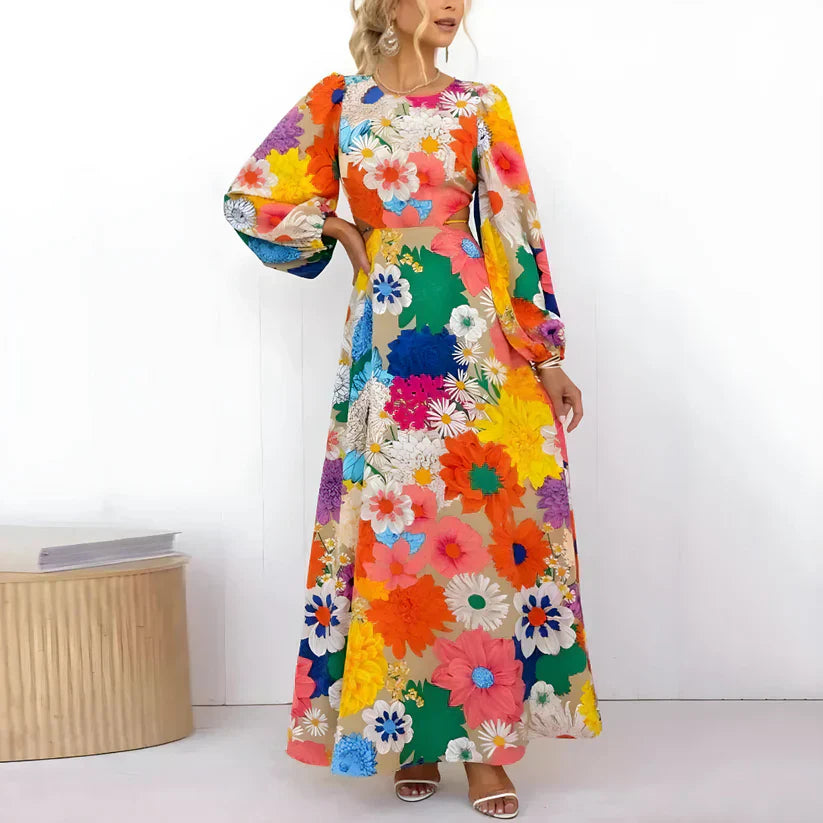 Daisy - Maxi dress with floral print