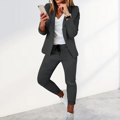 Blazer and trouser set for women - Lucy