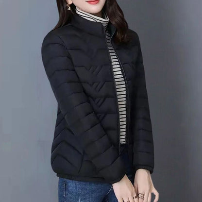 Stylish women's down jacket for fall & winter - Lysbeth