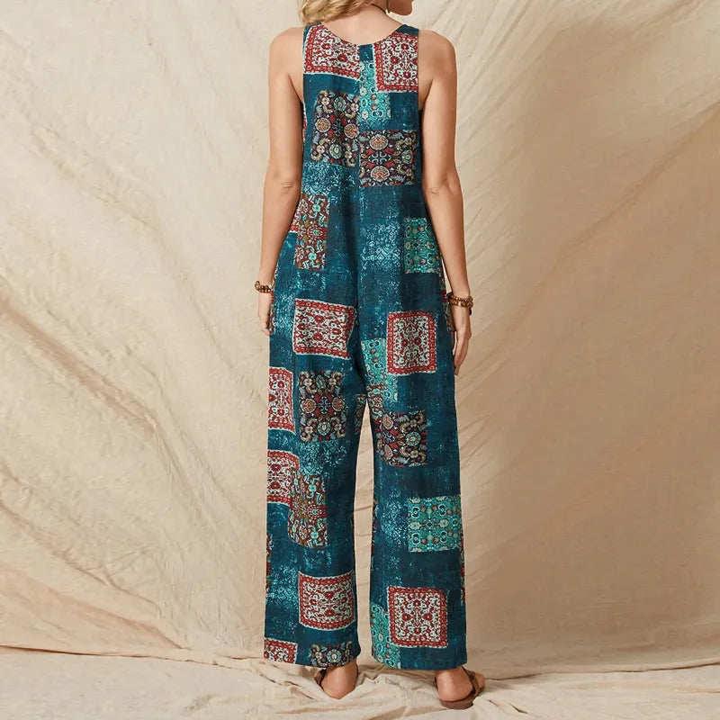 Elene - Print Casual Jumpsuit