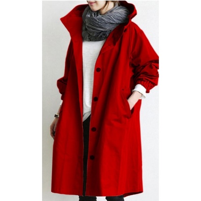 Long trench coat for women