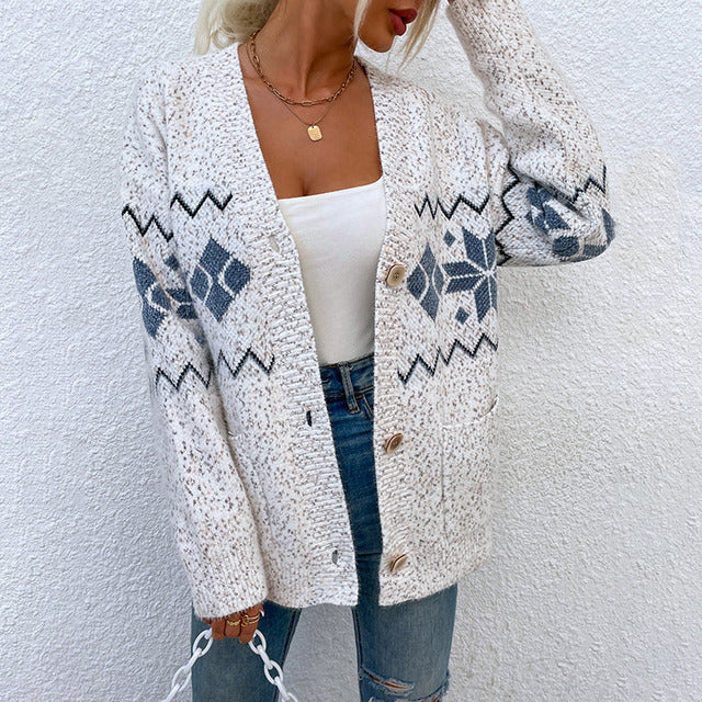 Women's long sleeve sweater