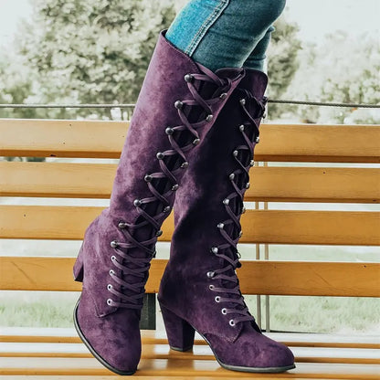 Liliu - Elegant Heeled Boots for Women