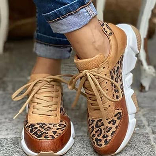 Tinka Sneakers | Women Leopard Sneakers