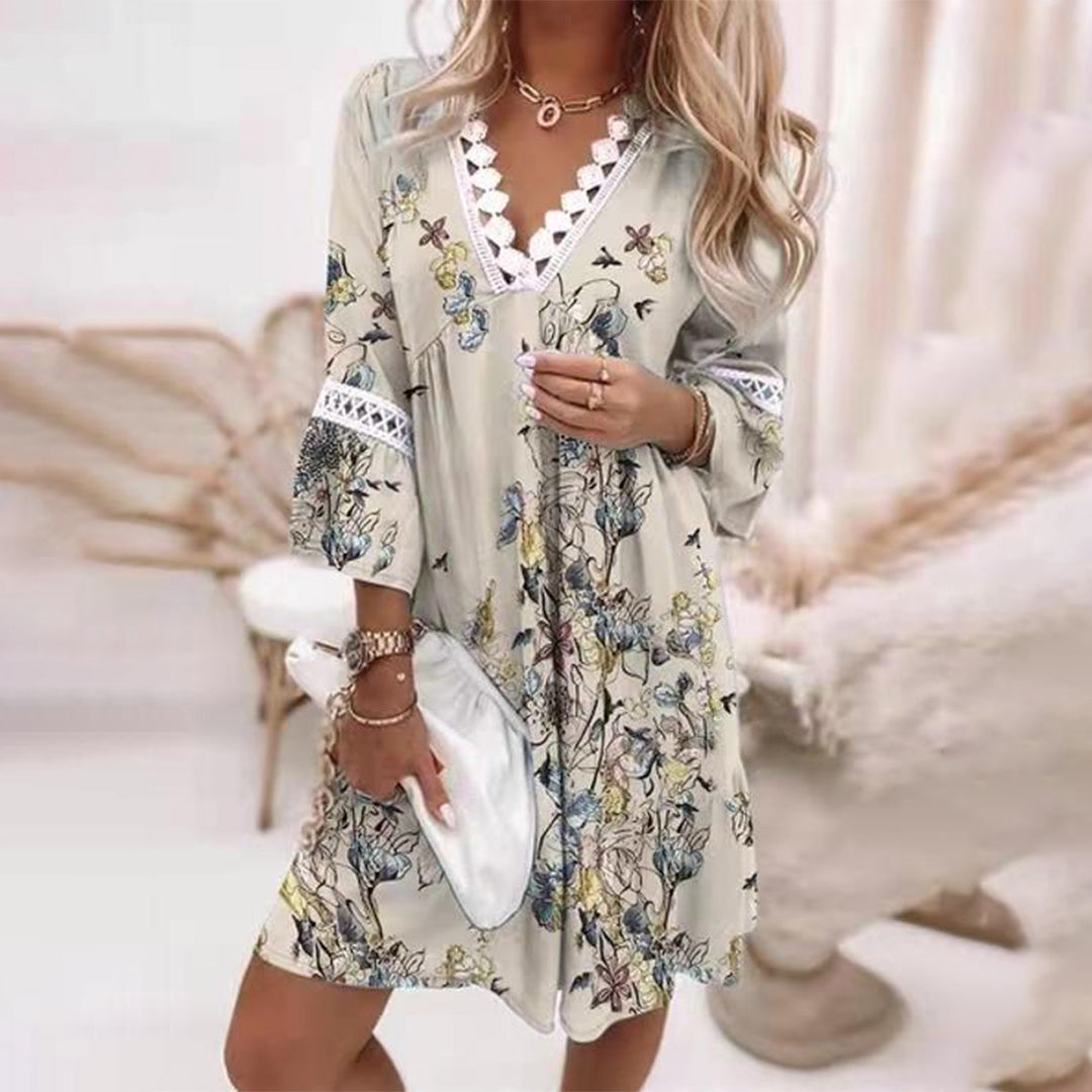 Eva | Stylish printed loose dress