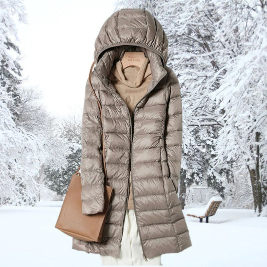 Waterproof winter down jacket for women - Lorraine