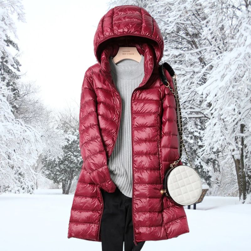 Waterproof winter down jacket for women - Lorraine