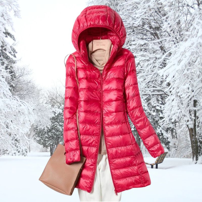 Waterproof winter down jacket for women - Lorraine