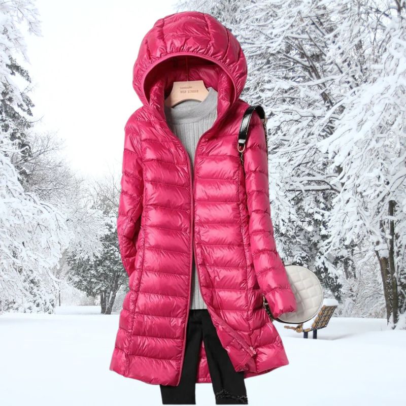 Waterproof winter down jacket for women - Lorraine