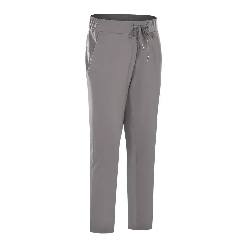 Adèle Stretch Casual Drawstring Pants