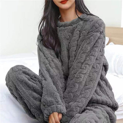 - Cozy fleece pyjama set