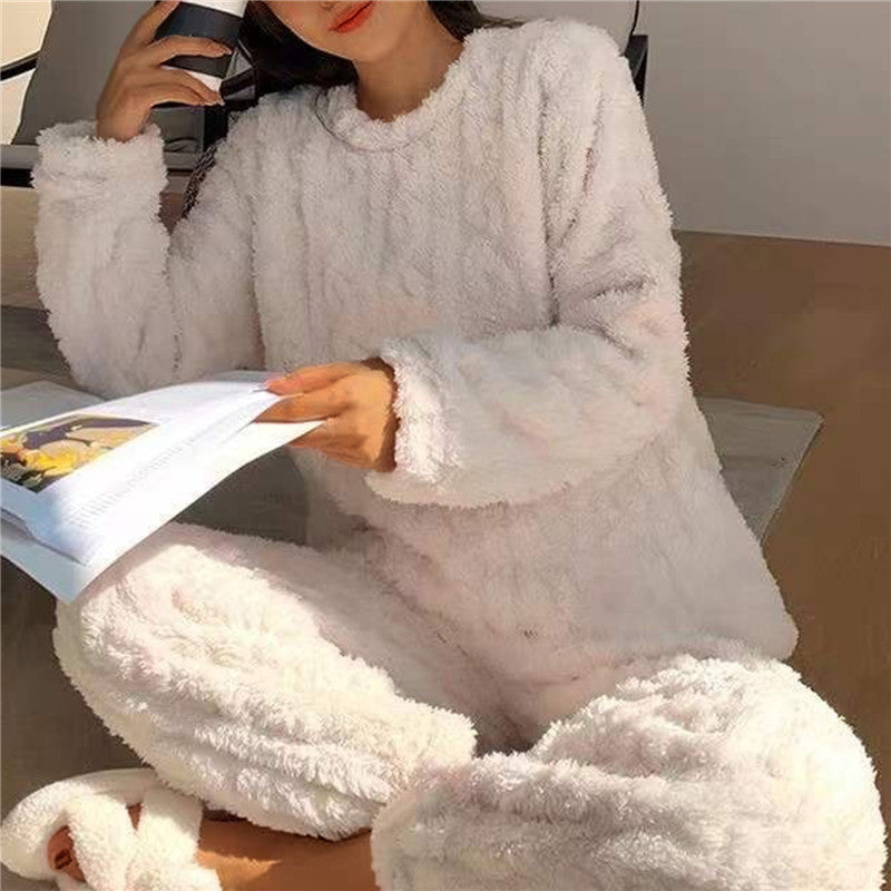 - Cozy fleece pyjama set